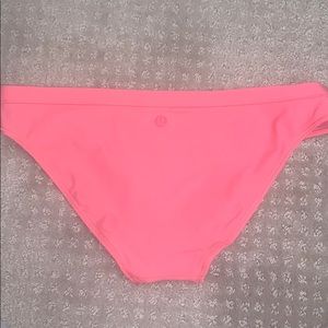 Pink Lululemon bikini bottoms